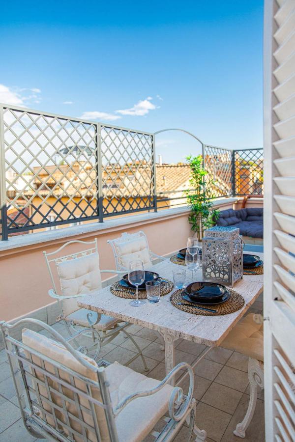 Luxury Top Floor In Trastevere Рим Экстерьер фото
