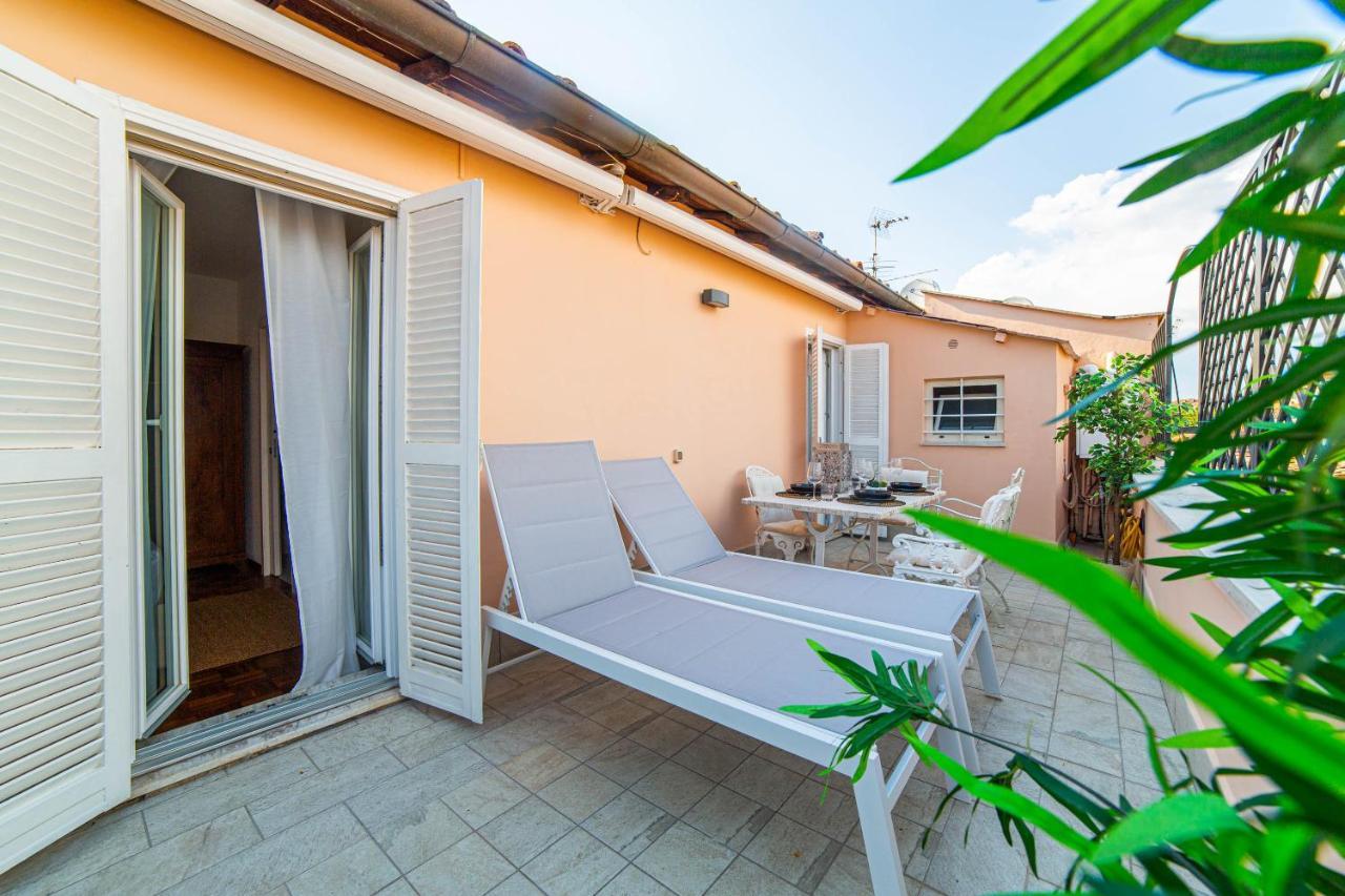 Luxury Top Floor In Trastevere Рим Экстерьер фото